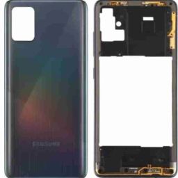SRaccessories Samsung Galaxy A51 (Housing Body) (Side Keys with Middle Body) Full Panel-image-6