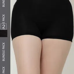 Floret Women Pack Of 2 Boy Shorts-image-3