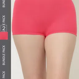 Floret Women Pack Of 2 Boy Shorts Briefs-image-25