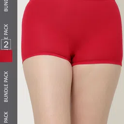 Floret Women Pack Of 2 Assorted Boy Short Briefs-image-39