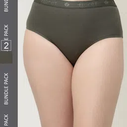 Floret Women Pack Of 2 Breathable Hipster Briefs-picture-6