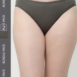 Floret Women Pack Of 2 Assorted Cotton Hipster Briefs-47