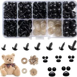 270 PCS Safety Eyes and Noses for Amigurumi, Stuffed Crochet Eyes with Washers 270 PCS Safety Eyes and Noses for Amigurumi, Stuffed Crochet Eyes with Washers Wood-workingSafety Goggle-image-35