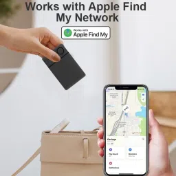 auslese Smart GPS Tracker Card-Wallet ,Luggage,Backpack-Wireless Charging, Apple Find My Location Smart Tracker image 5
