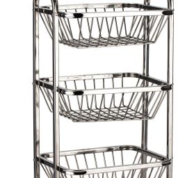 Trolley Stainless Steel Kitchen Trolley-image-52