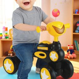 Premium Quality City Bike Ride on Push Along Musical Rider Bike Battery Operated Ride On-image-98