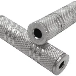 Fedus Silver pack 2, 3.5mm TRS Stereo Female Jack to 3.5mm TRS Stereo Audio Female Jack Coupler Jointer Phone Converter-picture-26