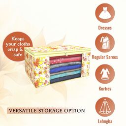 Kuber Industries White Set of 6 Regular Drawer Organiser Organisers image 4