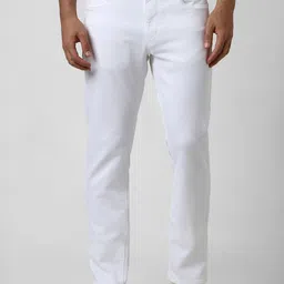 VAN HEUSEN DENIM LABS Men Regular Fit Mid-Rise Jeans-picture-9