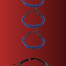 Dynamic Retail Global Set of 4 Men Cuff Bracelet-43