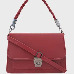 Caprese Handheld Bag with Braided Design Handle-57