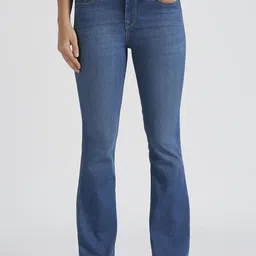Pepe Jeans Women Slim Fit Mid-Rise Light Fade Stretchable Jeans-image-85