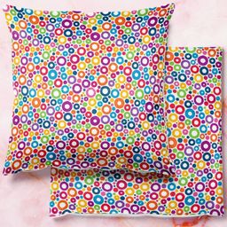 ArtzFolio Multicoloured Set of 2 Square Cushion Covers-49