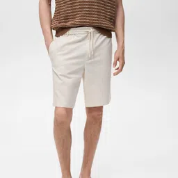 MANGO MAN Bermuda Shorts With Drawstring image 3