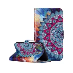 PEEPERLY Abstract Printed Flip Case Mobile Accessories-28