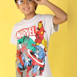 V-Mart Boys Graphic Printed Round Neck Cotton T-shirt-image-74