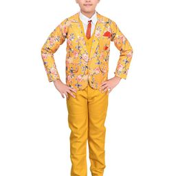 NVH 4-Piece Printed Single-Breasted Suit-15