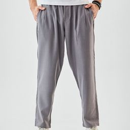 Snitch Men Mid-Rise Relaxed Fit Trouser-picture-46