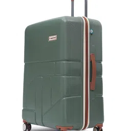 uppercase Rock Hard Luggage Trolley Bag Large Green-42