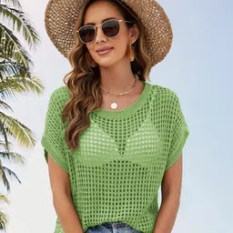 StyleCast Women Self Design Round Neck Sweater-picture-48