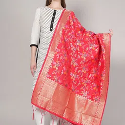MUFFLY Woven Design Dupatta-picture-39