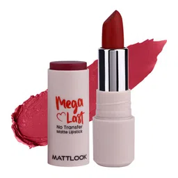 MATTLOOK Mega Last No Transfer Matte Lipstick - 3.8 g - Hollywood Maroon - 05-27