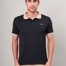 Technosport Men Polo Collar UPF50 Slim Fit T-shirt-image-74