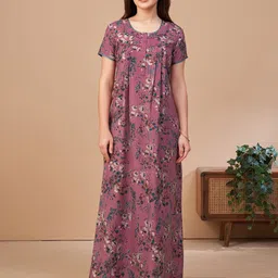 Sand Dune Printed Maxi Nightdress-picture-25