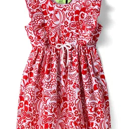Tiara Animal Print Fit & Flare Dress-picture-16