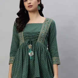 KBZ Floral Print Cotton Top-image-25