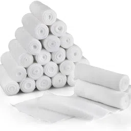 ELASTIC BANDAGE FOR FIXATION ROLLS NON-STERILE (PACK OF 12) 10CM X 3MTR Crepe Bandage-12