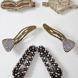 Jolly Faces Women Set of 6 Embellished Hair Accessory Set-image-57