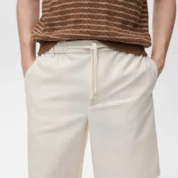 MANGO MAN Bermuda Shorts With Drawstring-picture-11