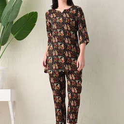 SILAKIVA Printed Tunic With Trouser Co-Ords-picture-18