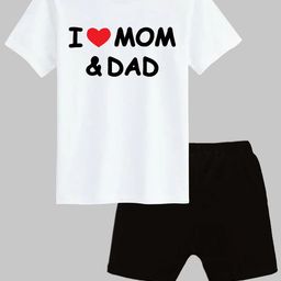 CoolTees4U Unisex Kids Printed T-shirt with Shorts-23