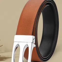 Killer Men Textured Reversible Formal Belt-picture-10