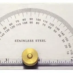 ANGLE BEVEL PROTRACTOR WITH DEPTH GAUGE RECTANGLE HEAD Radius Gauge-24