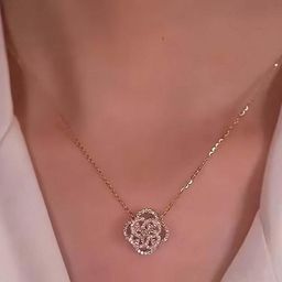 Arzonai Gold-Toned Stainless Steel Necklace-image-76