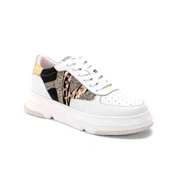 Saint G Women Colourblocked Leather Sneakers-23