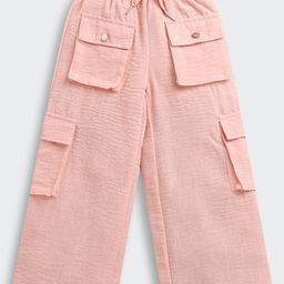 Tiny Girl Wide Leg Mid-Rise Cargos-picture-27