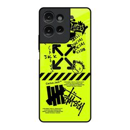 QRIOH Quirky Printed Motorola G75 5G Back Case Mobile Accessories-24