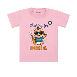 arvesa Cheering For India Printed Kids Tshirt-picture-12