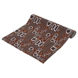 Kuber Industries Brown Set of 1 Regular Shelf Liner Organisers-42