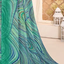 DIVASTRI Abstract Printed Saree image 5