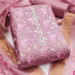 Maroosh Embellished Unstitched Dress Material-image-39