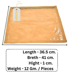 Ajabh Gold-Toned Set of 6 Regular Drawer Organiser Organisers image 4