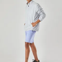 Domyos By Decathlon Men Self Design Mock Collar Lightweight Casual Jacket image 5