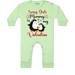 arvesa Sorry Girl Daddy Is My Valentine Printed Baby Rompers-picture-18