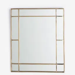 H&M Gold Toned Metal Frame Mirror-image-27