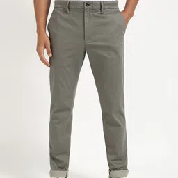 Tommy Hilfiger Men Cotton Self Design Casual Chinos Trousers-picture-53
